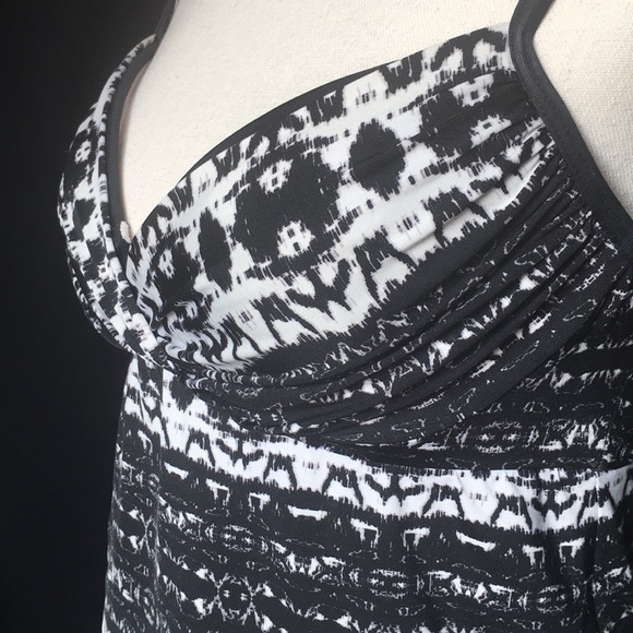 Badgely Mischka Tankini Top - Picture 4 of 15